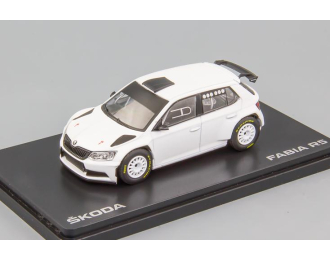SKODA Fabia III R5 (2015) White - Gravel Wheels