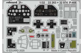 Набор дополнений P-40E часть I