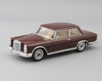 MERCEDES-BENZ 600 Nallinger Coupe (1963), dark red