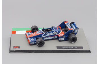 TOLEMAN F1 Tg183b №36 Season (1983) Bruno Giacomelli, blue / red