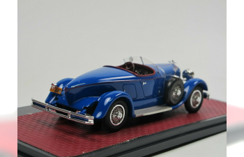 DUESENBERG Model X McFarlan "Boat Roadster" 1927 Blue