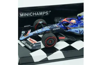 RACING BULLS F1 Vcarb-01 Team Visa Cash App №22 Singapore Gp (2024) Yuki Tsunoda, Blue White