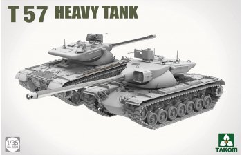 Сборная модель Тяжёлый танк Т-57