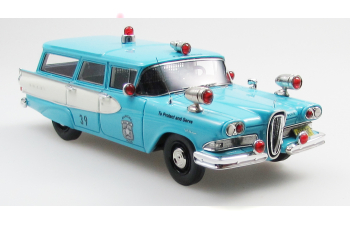 EDSEL Villager police (1958), blue/white