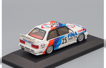 BMW M3 E30 Fina-First Oil 24h Spa 1990 #25 - 1th place Destreich / Cecotto / Giroix, white