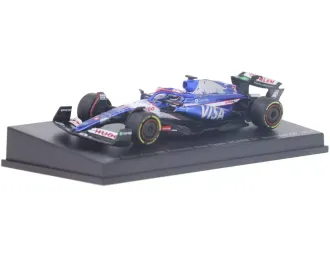 RACING BULLS F1 Vcarb-01 Team Visa Cash App №3 Season (2024) Daniel Ricciardo, Blue White