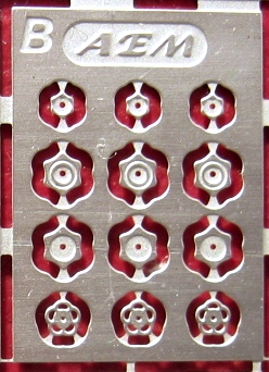 Фототравление Набор маховиков для вентиля