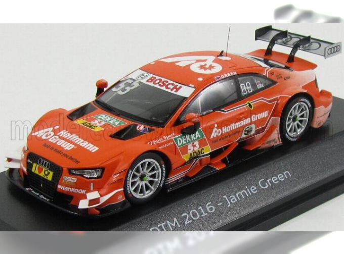 AUDI A5 Rs5 Team Audi Sport Rosberg N53 Season Dtm (2016) J.Green, Orange