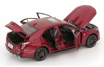 CADILLAC CT4 (2021), red metallic