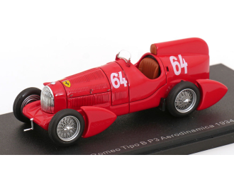 ALFA ROMEO Tipo B P3 Aerodinamica №64 (1934), red