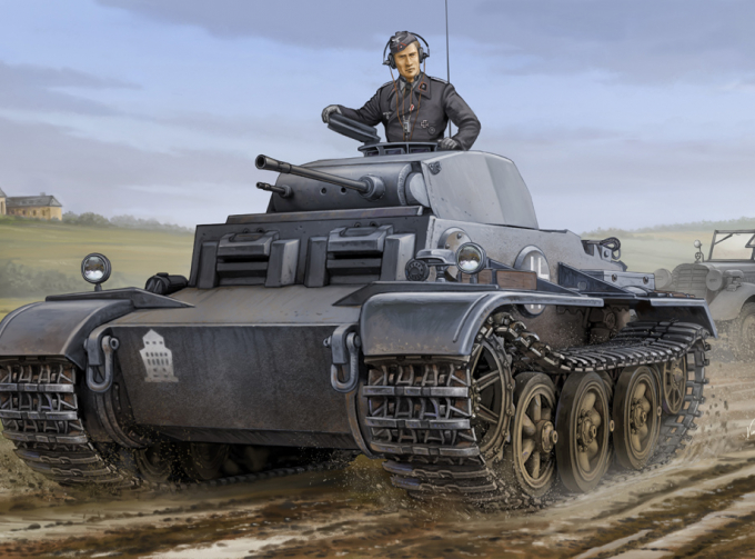 Сборная модель Танк German Pzkpfw.II Ausf.J (VK1601)