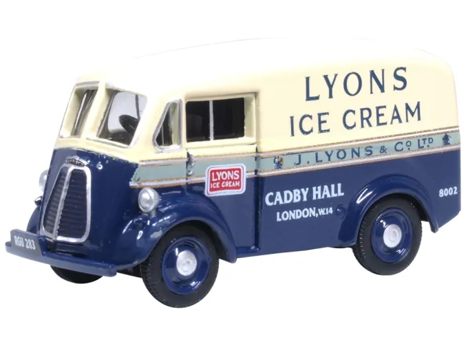 MORRIS J Van, Lyons Ice Cream, blue/white