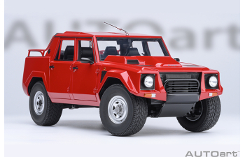LAMBORGHINI LM002 Pick-Up (1986), red