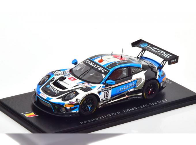 PORSCHE 911 GT3 R №18 KCMG 24H Spa Liberati - Imperatori - Burdon (2021)