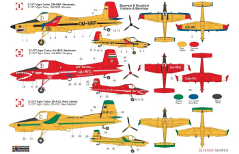 Сборная модель Let Z-137T Agro Turbo