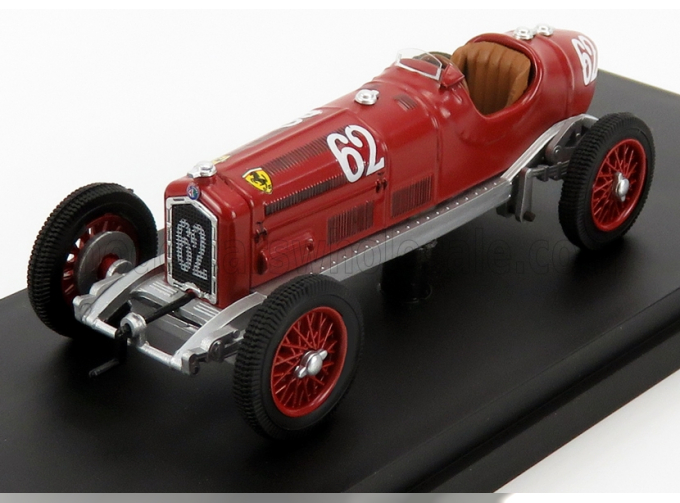 ALFA ROMEO F1 P3 Tipo B №62 Winner Coppa Acerbo (1933) L.fagioli, Red