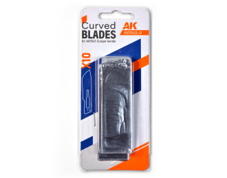 Изогнутые лезвия для AK9545 (10 шт.) / Straight Blades For AK9545 (10 Units)