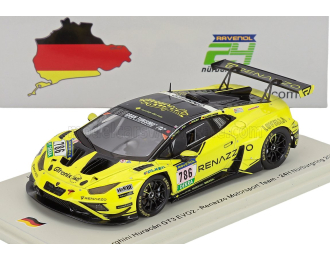 LAMBORGHINI Huracan GT3 Evo2 №786 10th 24h Nürburgring Sak Nana, Christoph Breuer, Thomas Mutsch, Dieter Schmidtmann