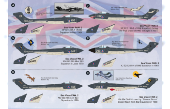 Декаль SEA VIXEN The complete set 2 leaf.