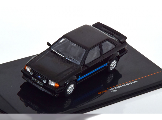 FORD Escort MK3 RS Turbo (1984), black