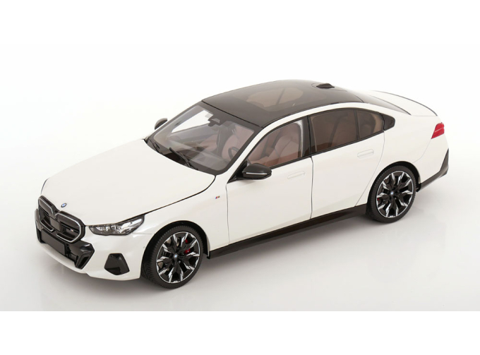BMW i5 (2023), white metallic