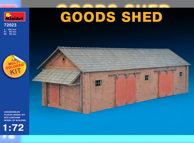 Сборная модель Наборы для диорам GOODS SHED