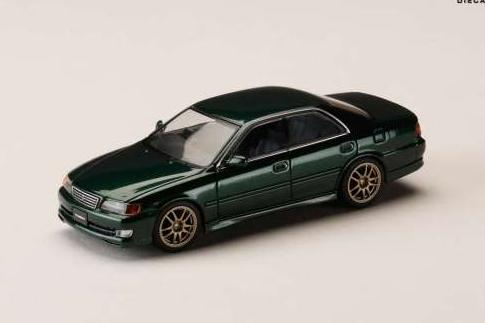 TOYOTA Chaser Tourer V (JZX100) *EARLY VERSION* JDM STYLE 10 SPOKES Wheel (1996), dark green mica
