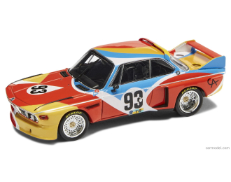 BMW 3.0 CSL 3.5L Team H.Poulain №93 24h Le Mans (1975) Herve Poulain - Sam Posey - Jean Guichet - Art car Alexander Calder