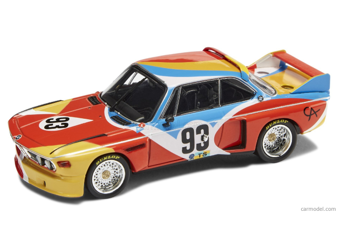 BMW 3.0 CSL 3.5L Team H.Poulain №93 24h Le Mans (1975) Herve Poulain - Sam Posey - Jean Guichet - Art car Alexander Calder
