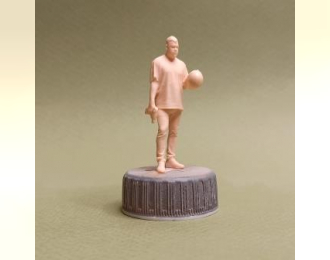 Фигура 0888 Костян монтажник, неокрашенная