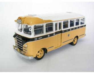 NISSAN N180 cab-over bus (1951), песочный с черным