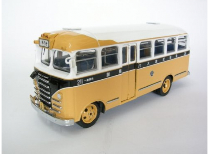 NISSAN N180 cab-over bus (1951), песочный с черным