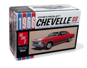 Сборная модель Chevy Chevelle SS, plastic modelkit 1966