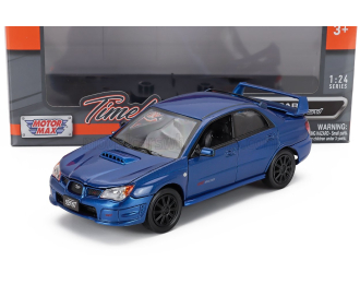 SUBARU Impreza Wrx Sti (2003) - Black Wheels, Blue Met