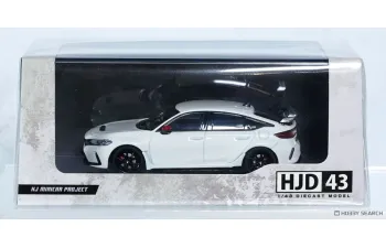 HONDA Civic Type R (FL5) with Genuine Optional Parts, championship white