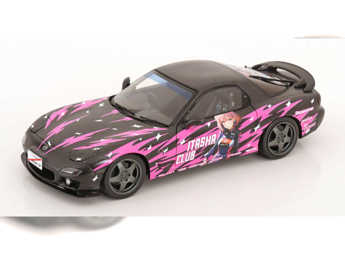 MAZDA Rx-7 (fd3rs) Works Itasha Club Coupe (1999), black fucsia