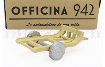 TRAILER Rimorchio Viberti Trasporto Carro L3 (1939), Military Sand