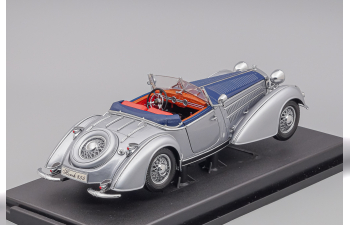 HORCH 855 Roadster (1939), silver/blue