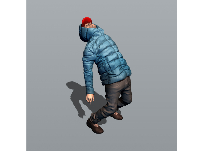 Фигурка Звёздное небо весеннего Петербурга, окрашенная