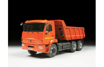 Сборная модель Самосвал КАМАЗ 65115 (подарочный набор)