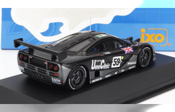 McLAREN F-1 Gtr Ueno Clinic N59 Winner 24h Le Mans 1995 (night Version) Y.Dalmas - M.Sekiya - J-j.lehto, Black Met Grey