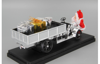 FIAT 18BL Autocarro Truck 1993 Promotional Natale Christmas (1914), silver