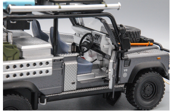 LAND ROVER DEFENDER серый, 22 см