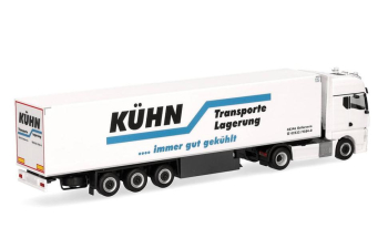 MAN TGX GX Kühn Kühltransporte, белый