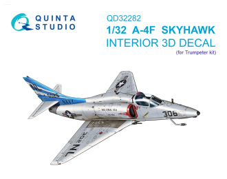 3D Декаль интерьера кабины A-4F Skyhawk (Trumpeter)