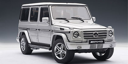 MERCEDES-BENZ G55 AMG (Facelift) 2009, silver 