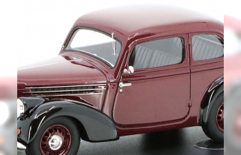 SKODA 1100 Type 927 Popular (1938), red / black