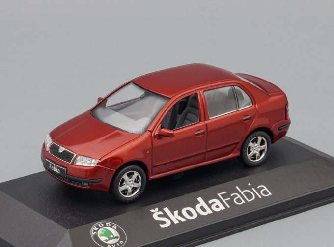 SKODA Fabia Sedan, dark orange