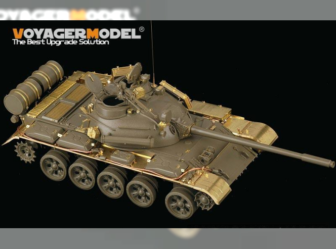 Фототравление Russian Т-55A Medium Tank Stowage Bins (For TAMIYA 35257)