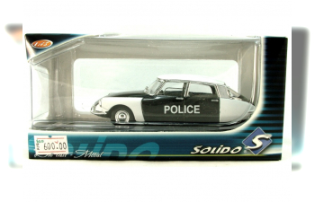 CITROEN DS 19 Police Pie (1956), белый с черным